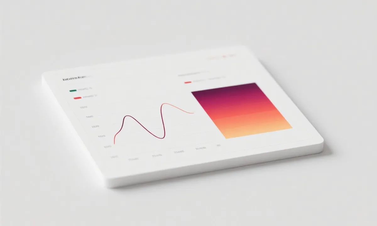 走势与统计示意图